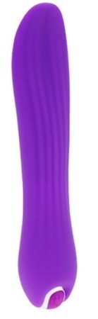 Tiara Tongue USB Rechargeable Vibrator 10 Vibrating Modes Silicone - Purple 17 Cm