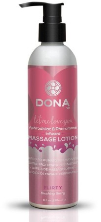 Aphrodisiac Infusion Massage Lotion & Pheromones Blushing Berry- 235 ml 