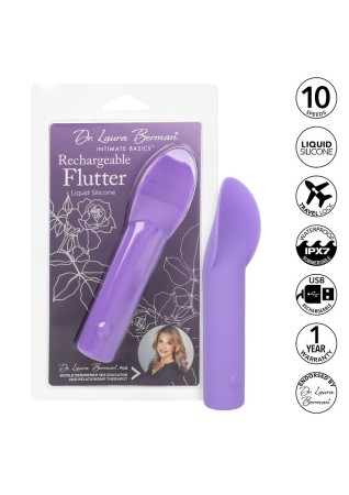 CalExotics Dr. Laura Berman Flutter USB Rechargeable Silicone Vibe
