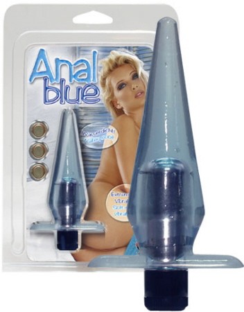 Anal Blue-Vibrating Butt Plug