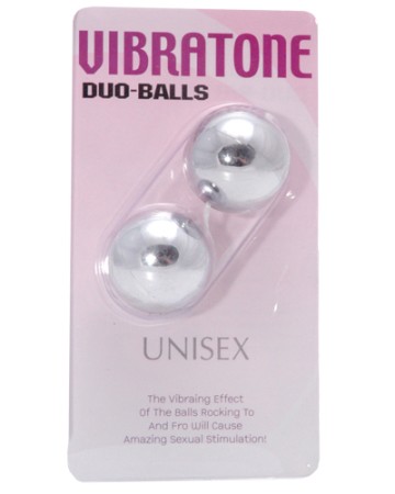 Vibratone Duo Balls Silver
