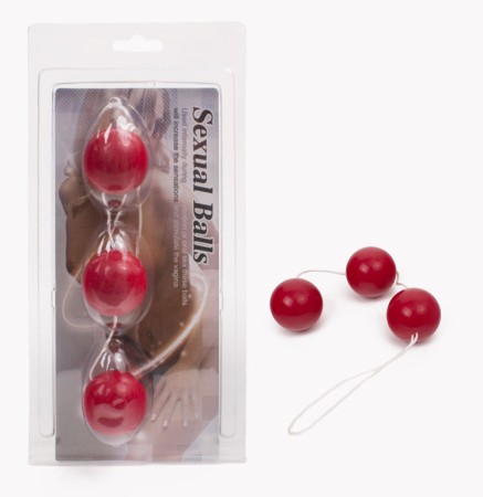 Sexual Balls,Red-3,8cm