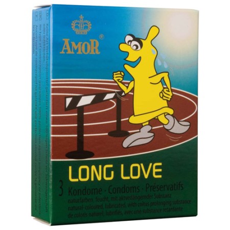 Amor Long Love Condoms-3pcs