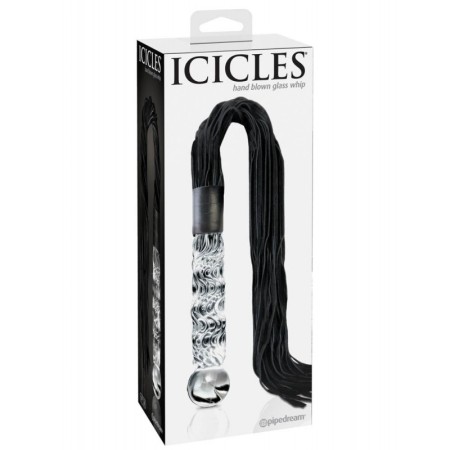 Icicles No.38 Glass Dildo & Whip