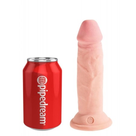 King Cock Triple Density 6" Cock - Flesh