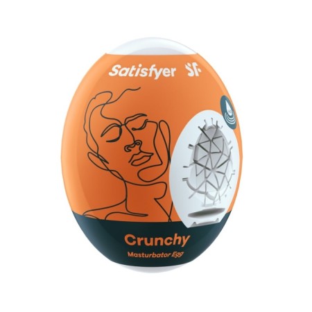 Satisfyer Masturbator Egg Single Crunchy