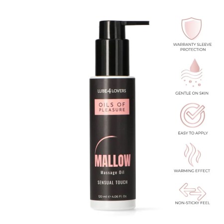 Oil of Pleasure, Marshmallow Hot Massage Oil, 120 ml