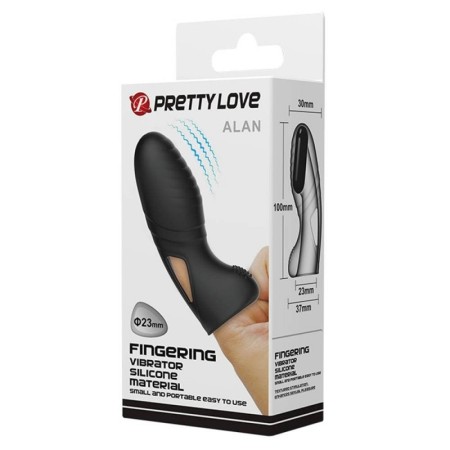 Pretty Love Alan-Finger Silicone Vibrator