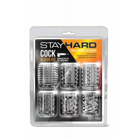 Stay Hard -Cock Sleeve Kit Clear