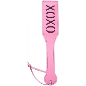 PVC Paddle  XOXO - Pink/ Black