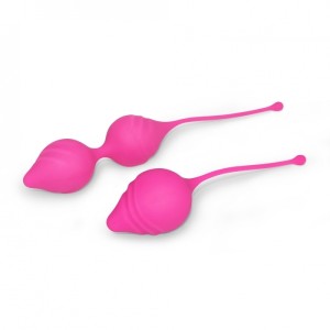 Hera Set 2 Vaginal Balls, Silicone - Pink