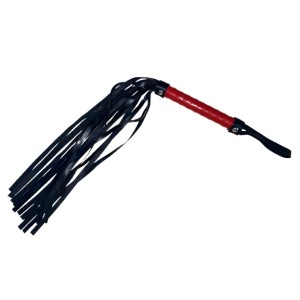 Spicy Games Handle Fetish Black/Red Whip 48 cm