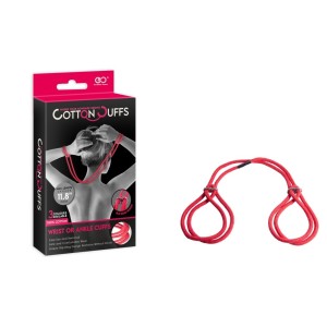 Cotton Cuffs - Red