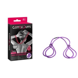Cotton Cuffs - Purple