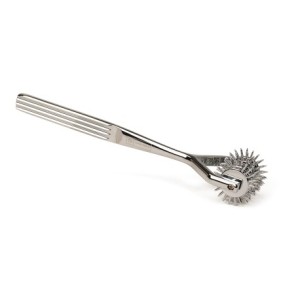 Five-Row Wartenberg Pinwheel Pewter - Silver
