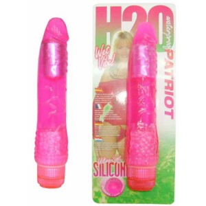 H2O Patriot Waterproof Vibrator Pink