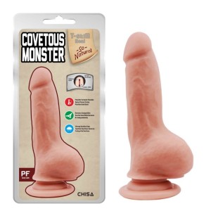 Covetous Monster Real Feel Dildo - Flesh