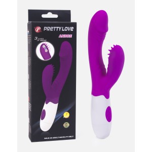 Pretty Love Andre - Silicone Rabbit Vibrator