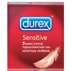 Durex Sensitive 3 τεμ.