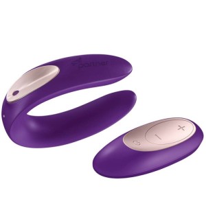 Satisfyer Partner Plus, USB Rechargeable,remote control,Couple's Vibrator