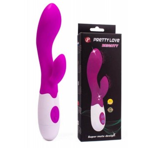 Pretty Love Brighty Rabbit Vibrator - Purple