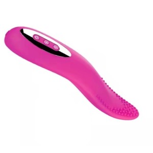 Silicone Rechargeable Vibrator Sindy 12 Vibration Modes + Booster Function - Pink