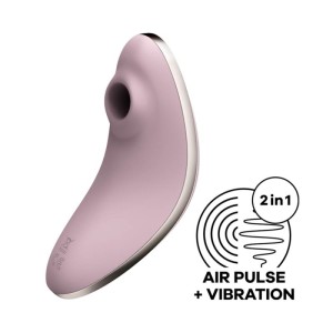 Satisfyer Vulva Lover 1 Stimulator & Vibrator - Violet