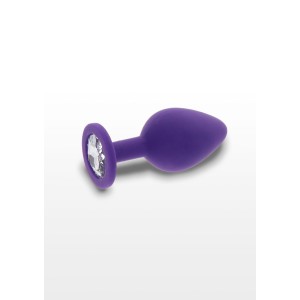 Diamond Booty Jewel Large-Silicone Butt Plug - Assorted Colors