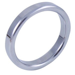 Mr. Pristine 50 | Stainless Steel Cock Ring - O 50 mm.