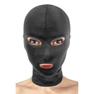 Fetish Mask with Eye and Mouth Cutouts
