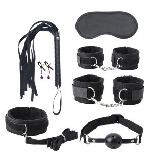 Set BDSM Touch Me, 7 Pieces - Black