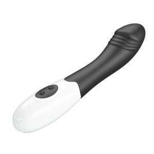Pretty Love-Elemental Silicone G-Spot Vibrator - Black