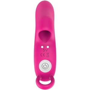 Finger Rechargeable Silicone Vibrator 9 Vibration Modes - Vibes Of Love