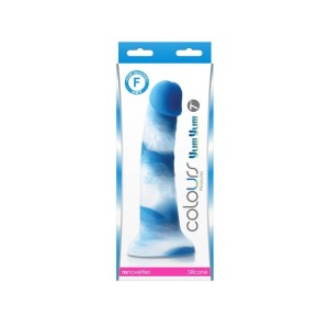 Colours - Pleasures - Yum Yum 7" Dildo - Blue