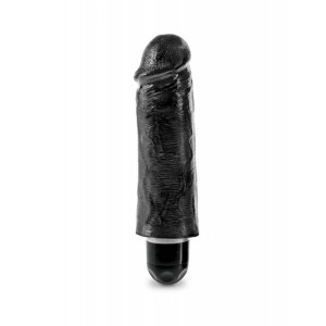 King Cock  5" Vibrating Stiffy-Black