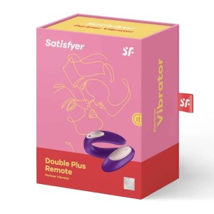 Satisfyer Partner Plus, USB Rechargeable,remote control,Couple's Vibrator