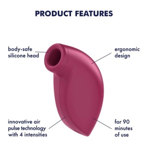 Satisfyer One Night Stand Clitoris Silicone Vibrator-Purple