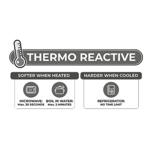 Silexd Double Density Thermo Reactive Silicone Dildo 19 Cm - Caramel
