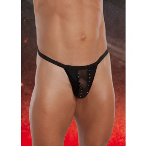 Men's Thong 4484 Black / S/L