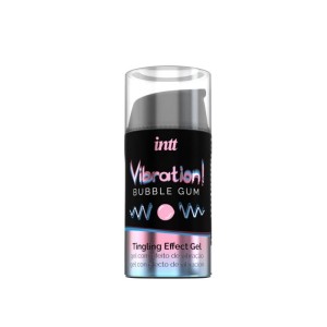 Vibrating Gel With Bubble Gum Flavor 15 ml