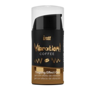 Vibrating Gel With Coffee Flavor 15 ml