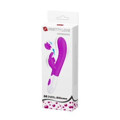 Pretty Love - Cerberus Rabbit Silicone Vibrator