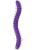 She.E.O Dual-Sided Flexible Silicone Rechargeable Wireless Vibrator - Purple