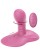 She.E.O Rotating Vibrating Grinder Rechargeable Silicone Wireless Vibrator - Pink