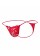 Lace Men's Thong - Red