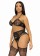 Leg Avenue-Lace Bra, String and Garter Belt Stockings