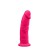 Silexd Thermo Reactive Silicone Dual Density Memory Dildo, Pink - 22.8 cm