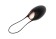 Silicone Weareable Vibrating Egg, USB Rechargeable 10 Vibrating Modes - Black