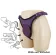 Pretty Love Caludio III, Harness Strap-On Briefs - Purple