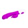 Pretty Love Peter Silicone Rabbit  Vibrator - Purple